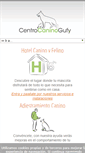 Mobile Screenshot of centrocaninogufy.com