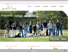 Tablet Screenshot of centrocaninogufy.com